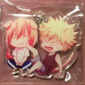 Kirishima x Bakugou Acrylic Key Chain! BL Yaoi New